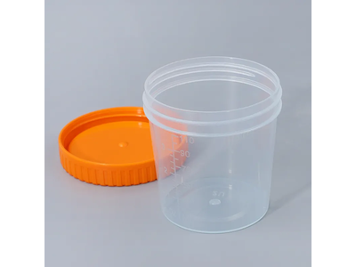Female Urine Test Container - Medical Grade Disposable Cup