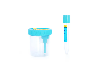 Urine Collection Cup 120ml Disposable Plastic Test Urine Cup Specimen Medical Samples Container